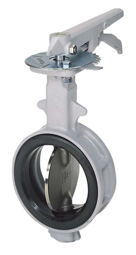 BUTTERFLY VALVE WAFER TYPE, W/LOCK LEVER 2"