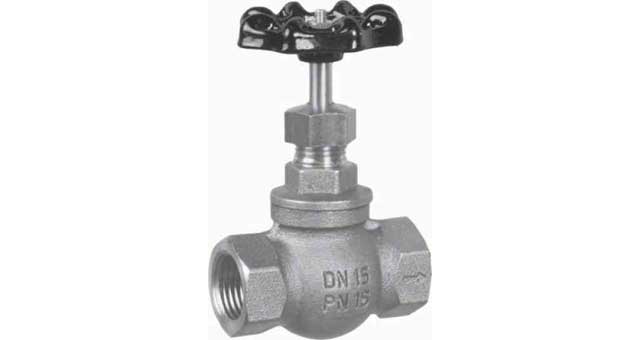GLOBE VALVE DIN BRONZE SCREWED, #250 1/4"