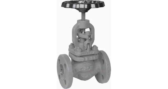 GLOBE VALVE DIN CAST STEEL 398, FLANGED PN16 STRAIGHT DN 15 