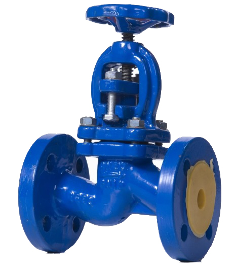 GLOBE VALVE SCREW DOWN CHECK, CAST IRON FLANGED PN16 DN15
