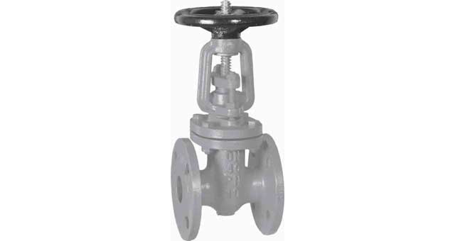 GATE VALVE DIN CAST IRON, FLANGED PN10 #306 40MM