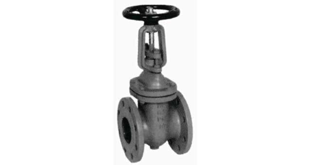 GATE VALVE DIN CAST IRON, FLANGED PN10 #319 50MM