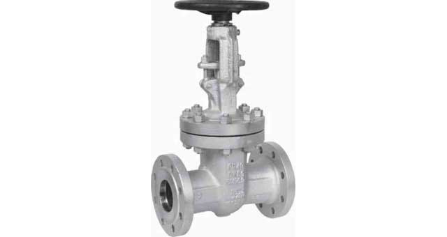 GATE VALVE DIN CAST STEEL PN40, FLANGED #3840 DN 65