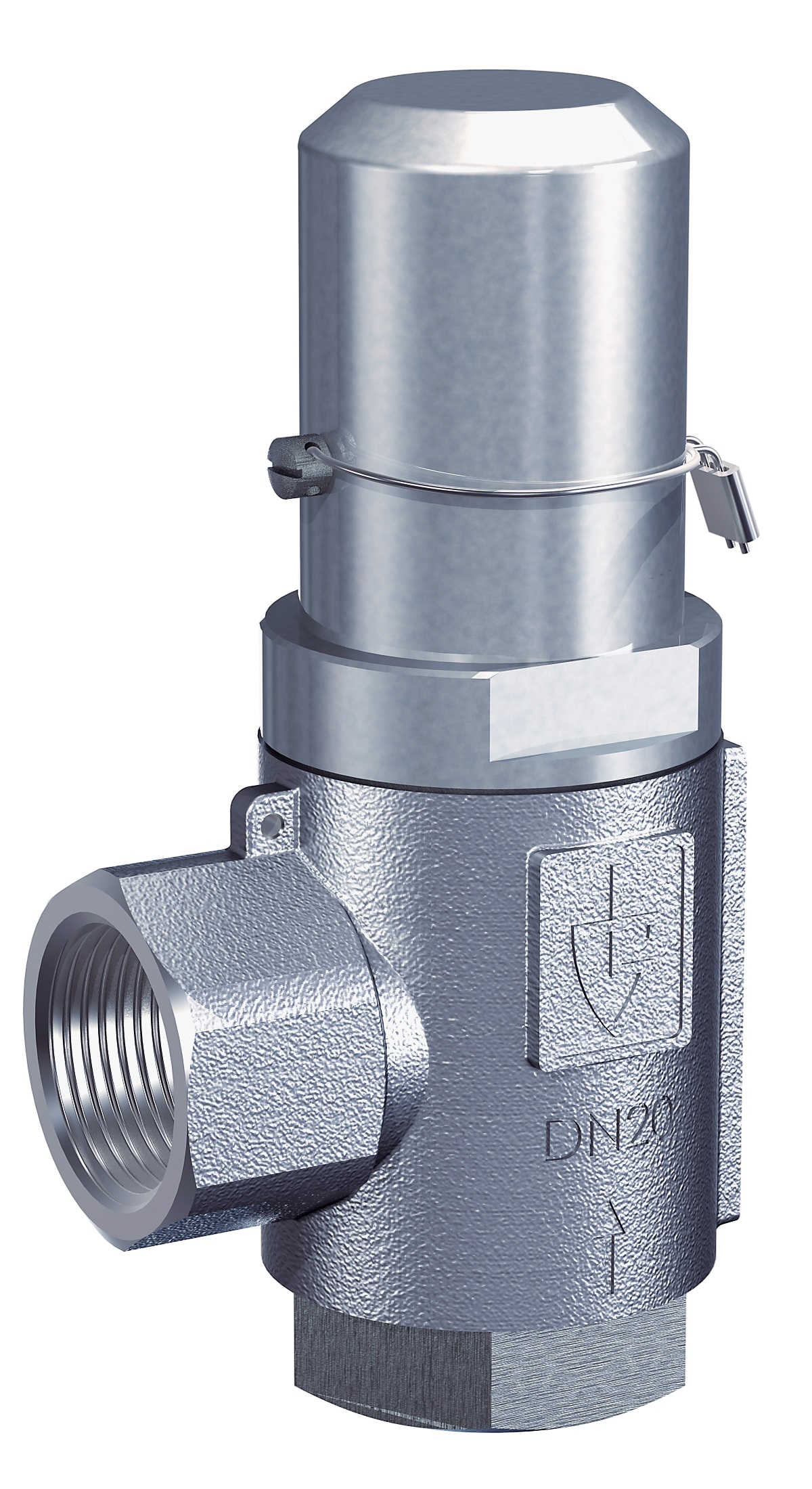 VALVE OVERFLOW S.STEEL DIN、#418TGFO G3/8" 