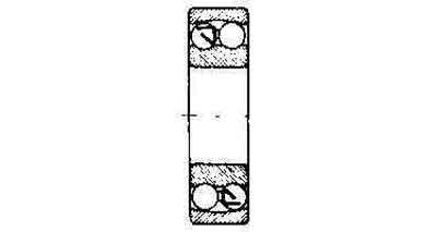 BALL BEARING DOUBLE ROW, DEEP GROOVE NO.1300