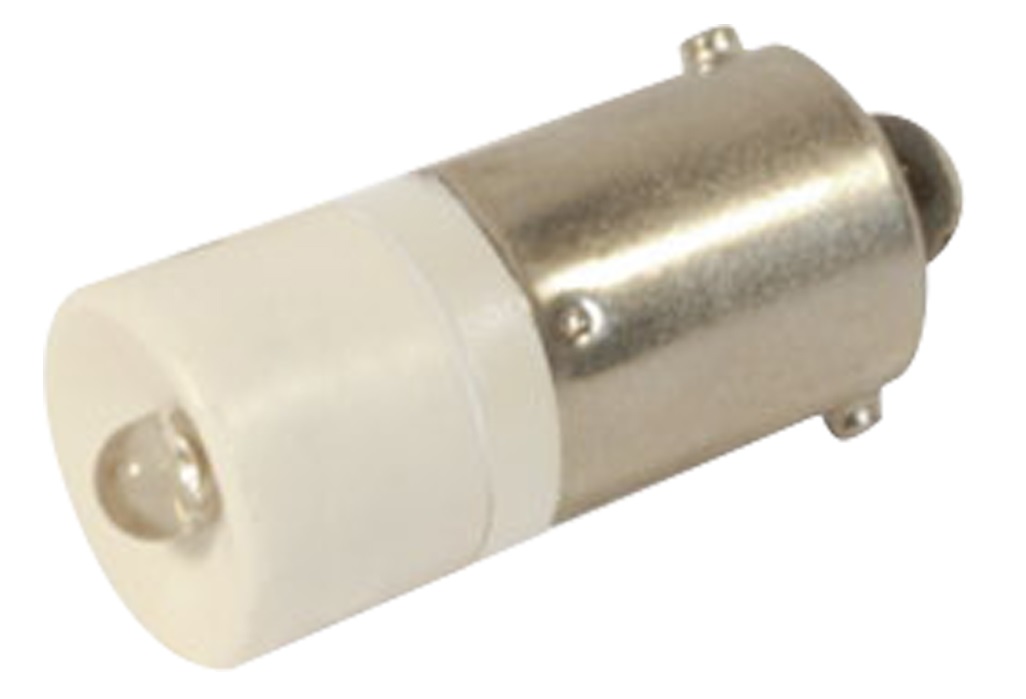 LAMP INDICATOR SINGLE LED BA9S, 10X24MM 6VOLT RED 
