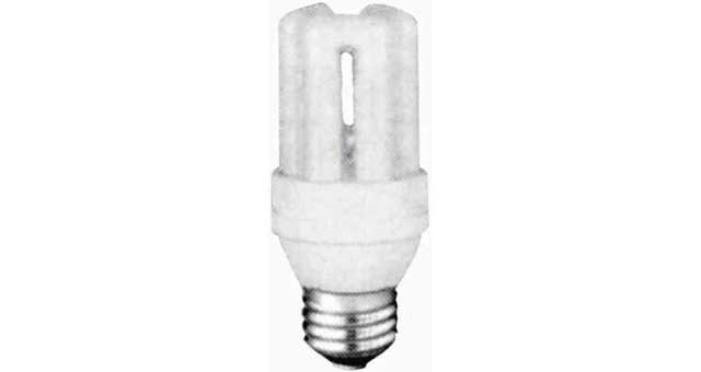 FL LIGHTBULB COMPACT GLOBELESS, E-26 110V 40W INCANDESCENT