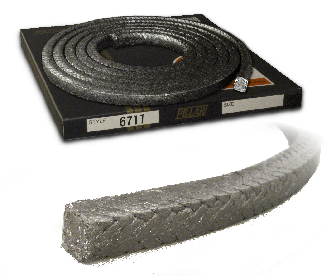 PACKING NON ASBESTOS HI-TEMP, HI-PRESSURE #6711 3MMX3MTR
