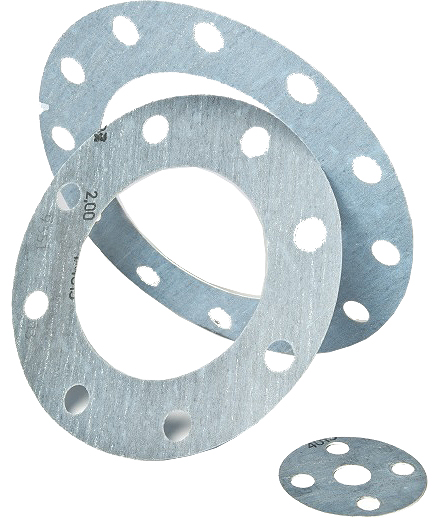 GASKET NATURAL NITRILE RUBBER, HOLED PN16 TH:2MM NOM SIZE 20  