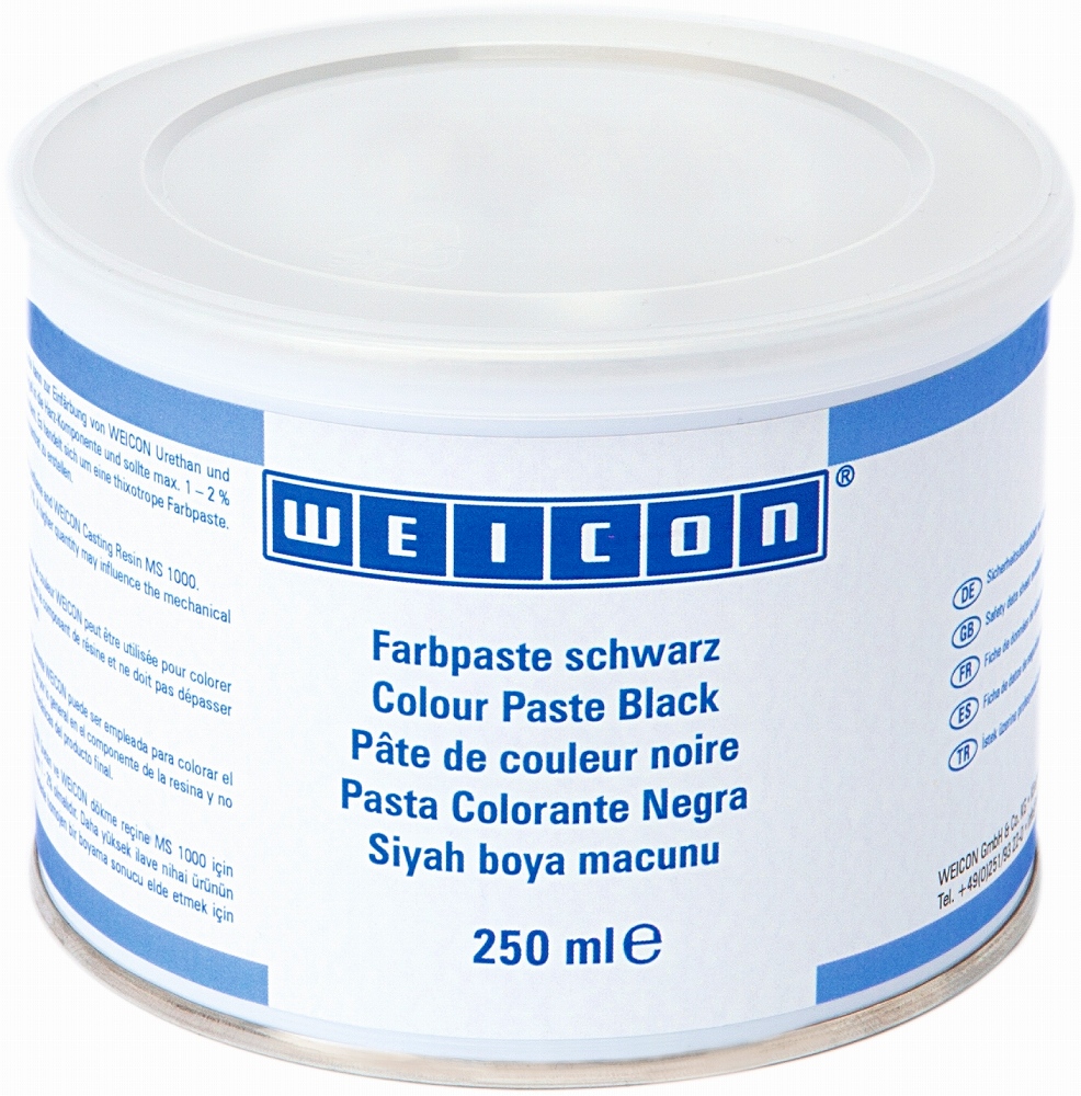 COLOUR PASTE BLACK WEICON, 250G 