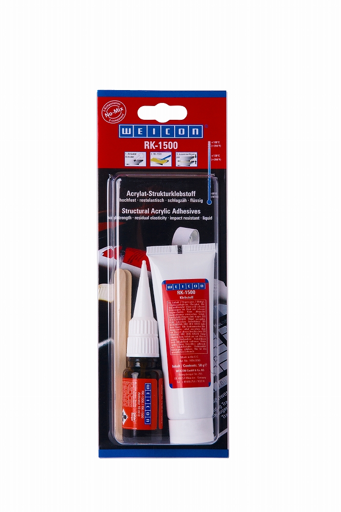 ADHESIVE METHACRYLATE RK-1500, RK-CONSTRUCTION WEICON 60GRM  