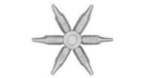 SPARE NOZZLE NO.25, FOR NO.3 GAS WELDING TORCH