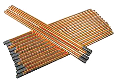 ELECTRODE DC POINTED GOUGING, 4X305MM(5/32"X12") 150-200AMP 