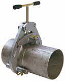 CLAMP PIPE ALUM. FOR WELDING, PIPE SIZE 25-64MM (1-2.5") 
