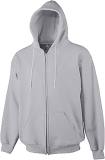 SWEAT SUITS WITH HOOD COTTON, GRAY SIZE-M