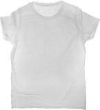 UNDERSHIRTS SHORT SLEEVES, CREW NECK COTTON WHITE SIZE-M