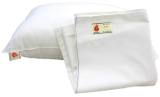 PILLOW CASE FLAME RETARDANT, ACRYL/COTTON WHITE 400X670MM 