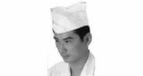 COOK'S CAP PAPER SKULL WHITE