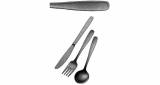 SERVING FORK 18-CHROME, STAINLESS STEEL PLAIN HANDLE