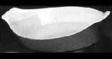 GRATIN DISH STONEWARE OVAL, 190X90MM