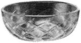 SALAD BOWL GLASS 129MM
