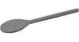 WOODEN SPOON OVERALL 250MM