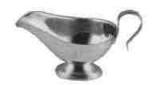 GRAVY BOAT STAINLESS STEEL, 200CC