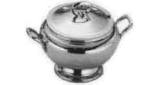 SOUP TUREEN STAINLESS STEEL, ROUND 2.8LTR