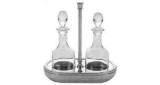 OIL & VINEGAR CASTER SET, 80CCX2BTLS