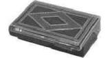 BUTTER CASE PLASTIC W/COVER, 80X150X40MM