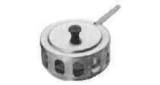 JAM OR CHEESE DISH GLASS WITH, STAINLESS COVER 100MM DIA