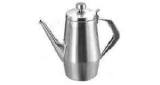 COFFEE POT STAINLESS STEEL, 370CC 75MM DIA 115MM HEIGHT