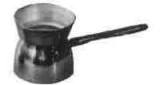COFFEE POT TURKISH ALUM 1-CUP