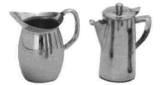 WATER JUG STAINLESS STEEL, PLAIN 1.8LTR