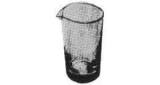 COCKTAIL GLASS WITH STRAINER, 85MM DIAM