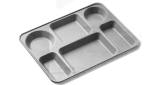 SERVICE TRAY COMPARTED, MELAMINE 394X294MM 6 POCKETS