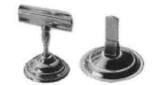 MENU HOLDER STAINLESS STEEL, T-SHAPE PINCH 85MM HEIGHT