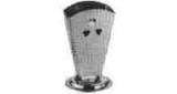 NAPKIN PAPER HOLDER STAINLESS, 72X140MM FOR HAND FOLDED