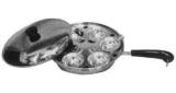 EGG POACHER STAINLESS STEEL, 4CUPSX200MM