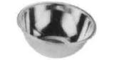 MIXING BOWL STAINLESS STEEL, 150MM DIA