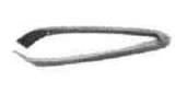TWEEZERS BONE STAINLESS STEEL, 105MM