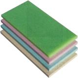 CUTTING BOARD PLASTIC COLOURED, RED 450X300X12MM