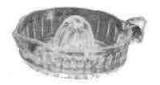 LEMON SQUEEZER GLASS, REAMER TYPE 135MM DIAM
