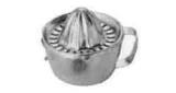LEMON SQUEEZER STAINLESS STEEL, CUP TYPE 100MM DIAM
