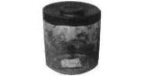 FOOD CONTAINER PLASTIC W/COVER, DIAM 120MM