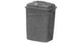 FOOD STORAGE CONTAINER PLASTIC, SPACE SAVE 380X275X545MM 33LTR