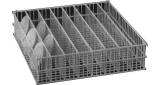 RACK TABLEWARE STEEL WIRE, W/PLASTIC COATED 500X250X120MM