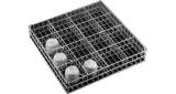 RACK CUP STEEL WIRE, 475X475X80MM FOR 16 CUPS