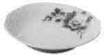 VEGETABLE PLATE CHINA, JAPANESE STYLE 93MM DIAM