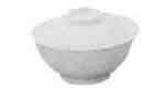 SOUP BOWL LARGE WITH COVER, PLASTIC JAPANESE STYLE
